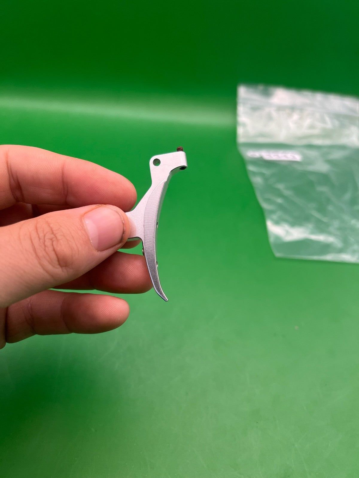 Smart Parts SFT Trigger - used paintball trigger - silver