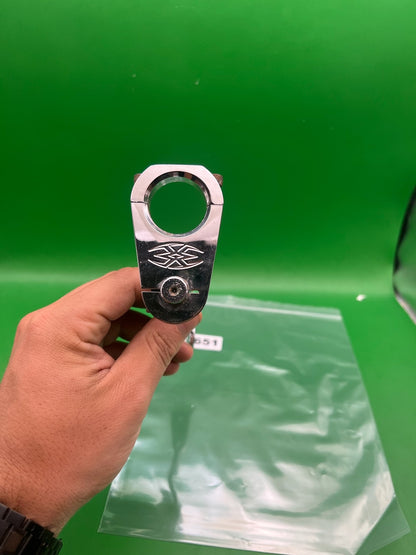 Cradle Drop Forward - used paintball drop forward asa cradle - silver