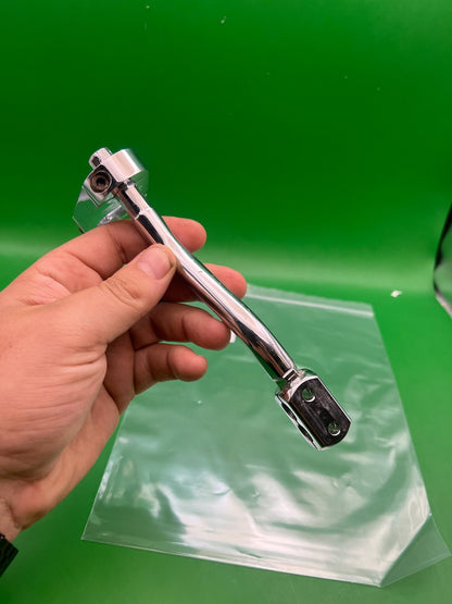 Cradle Drop Forward - used paintball drop forward asa cradle - silver