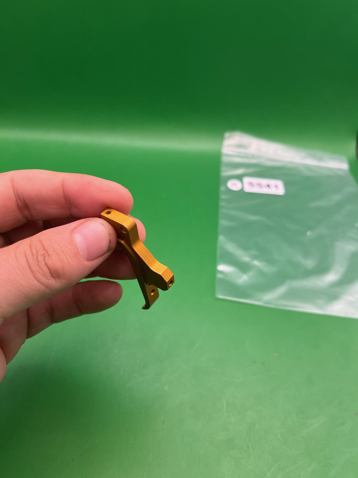 Smart Parts SFT Trigger - used paintball trigger - gold anno