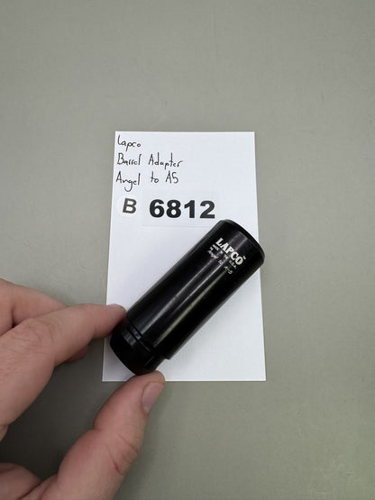 Lapco Barrel Adapter Angel to A5 Black