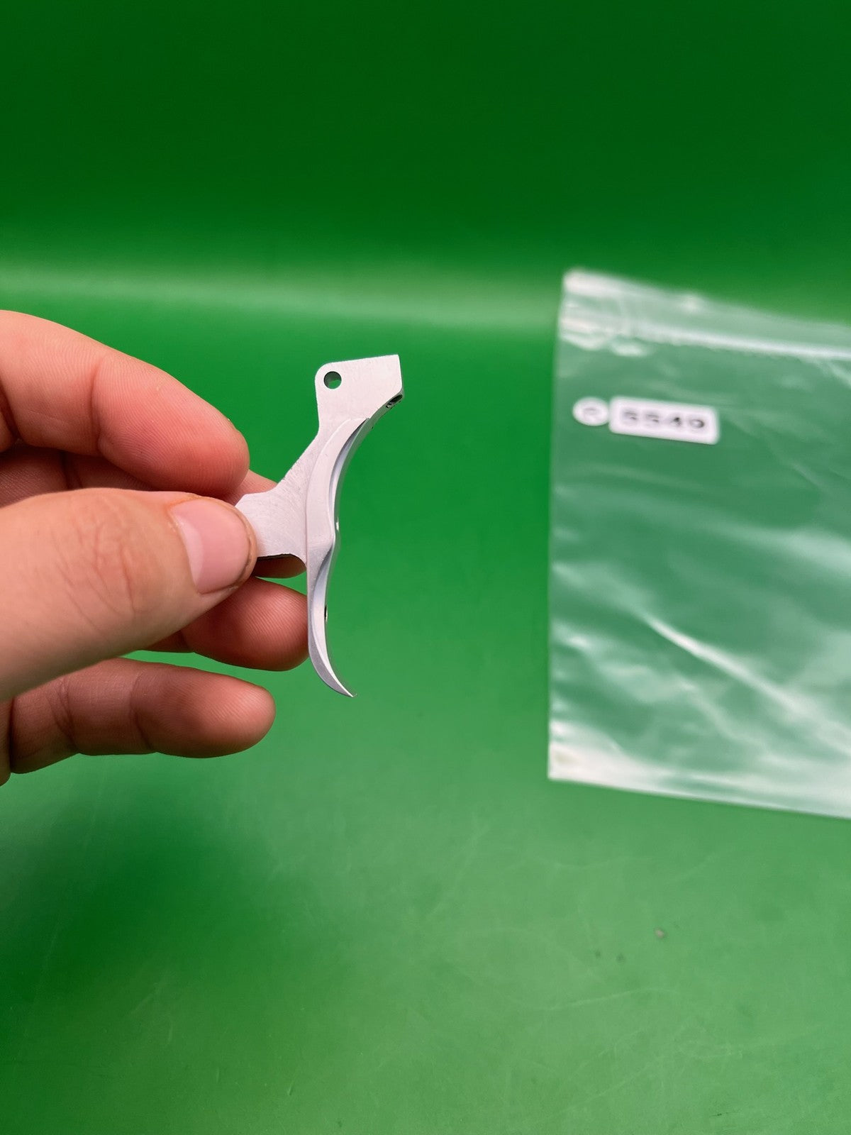 Smart Parts SFT Trigger - used paintball trigger - silver