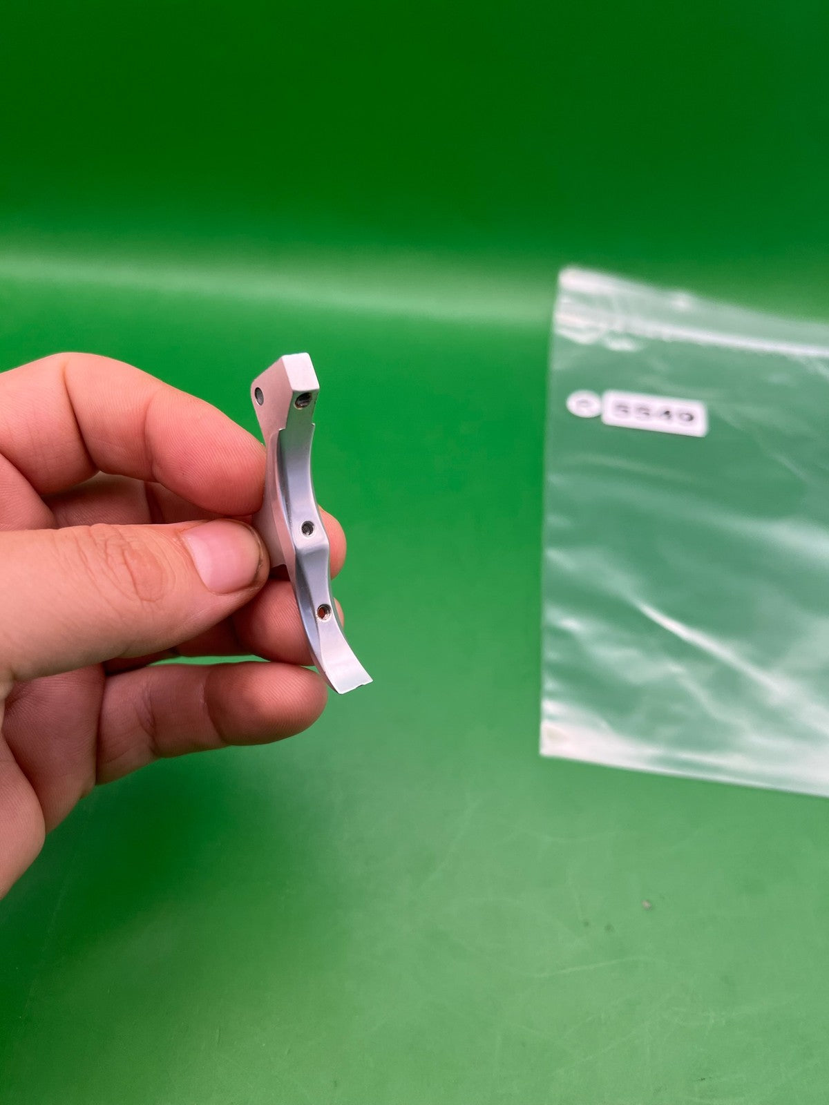 Smart Parts SFT Trigger - used paintball trigger - silver