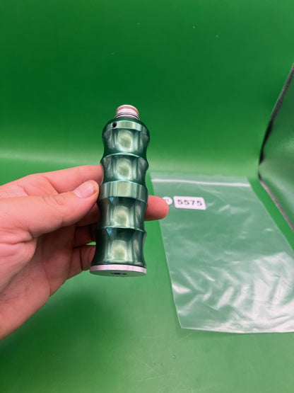 Paintball Gas Through Grip - used paintball gas through grip - green swirl ano