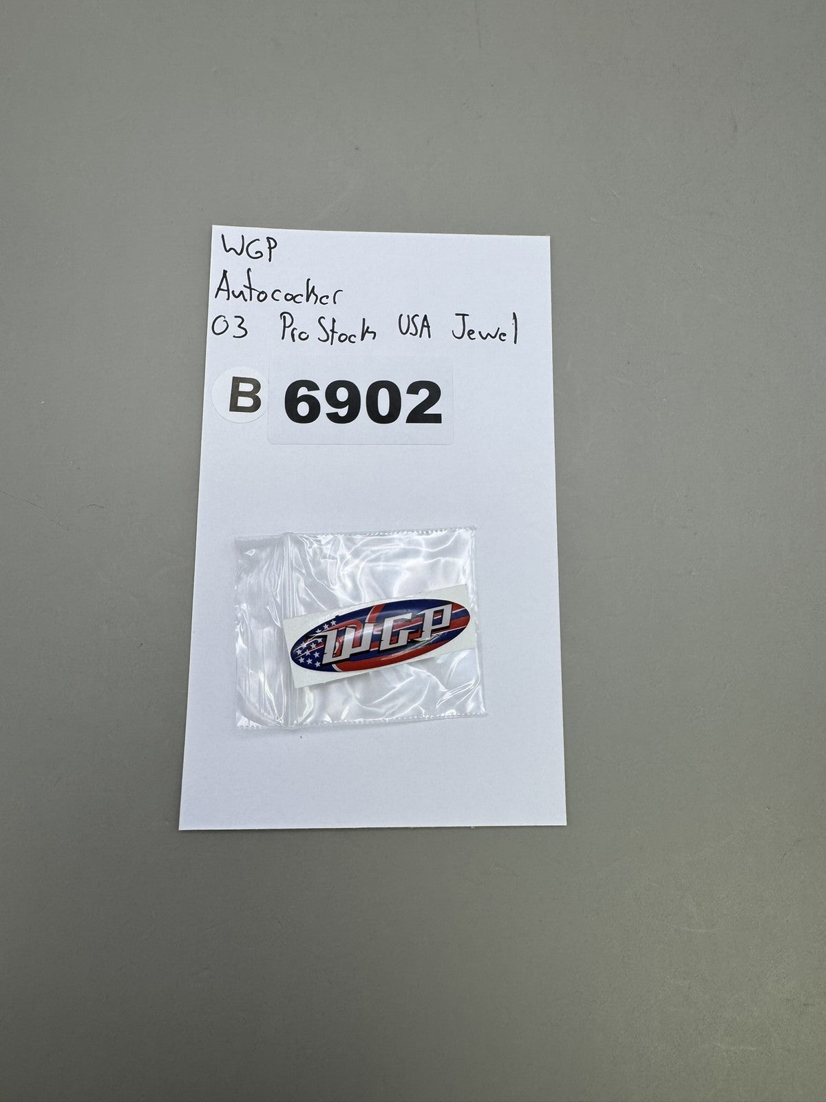 WGP Autococker 03 Pro Stock USA Jewel Sticker