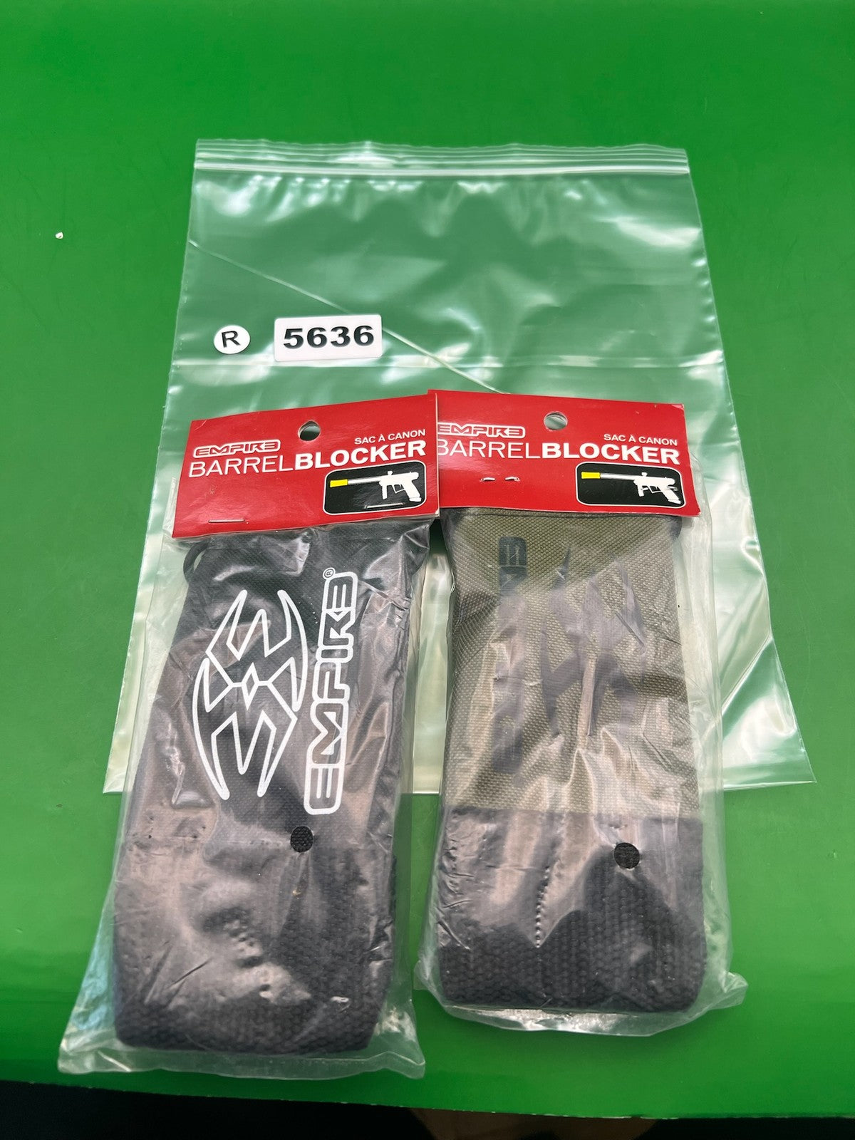 Empire Paintball Barrel Blocker Black/Camo - 2 Pack