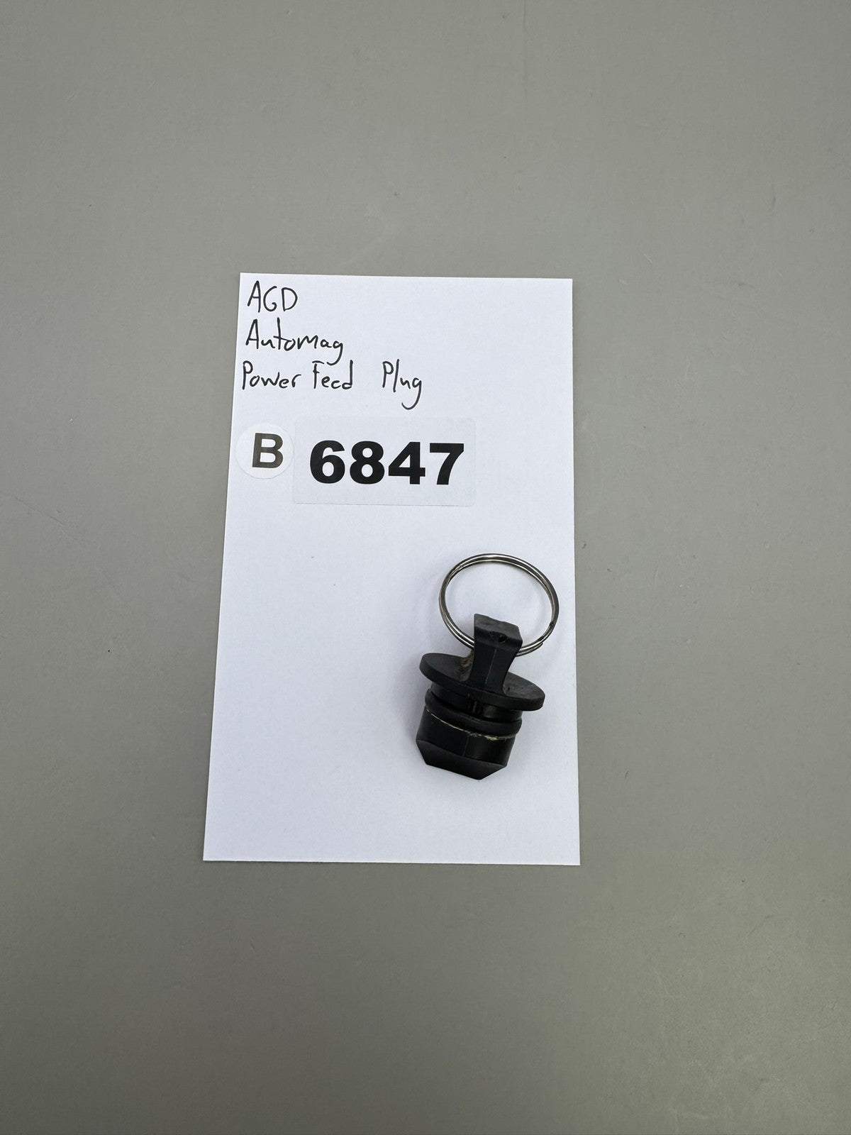 AGD Automag Power Feed Plug Black