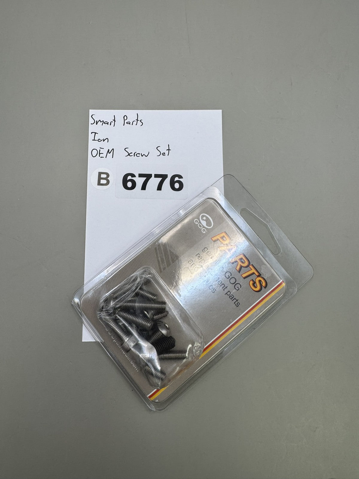 Smart Parts Ion OEM Screw Set Black