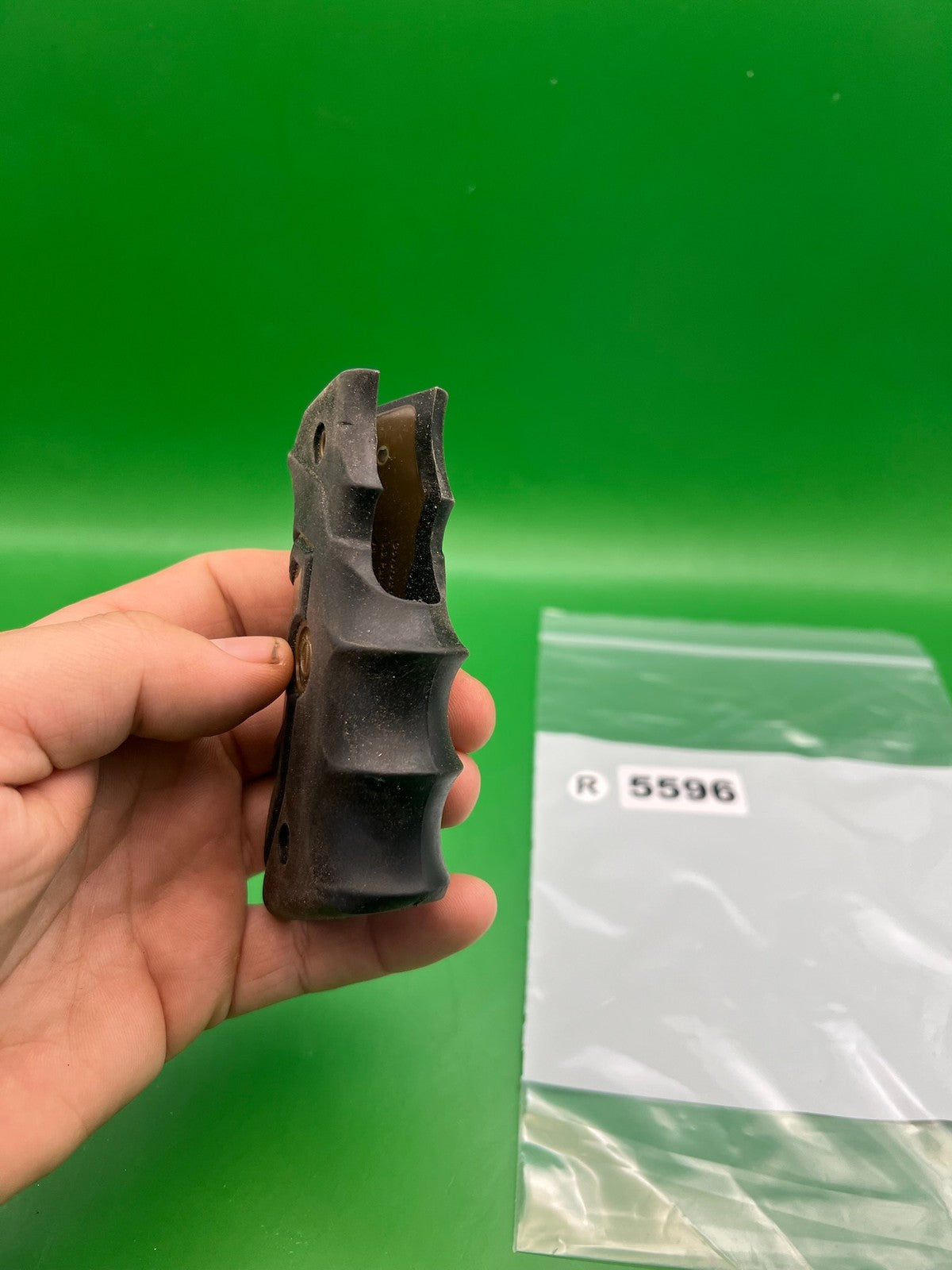 Smart Parts Grips - used paintball grip panel - black/bronze