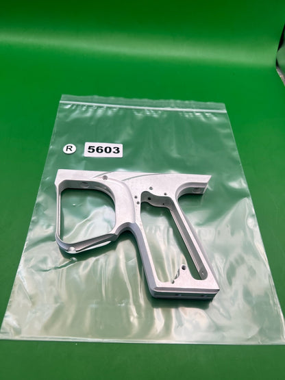 Smart Parts SFT Frame - used paintball trigger frame - silver