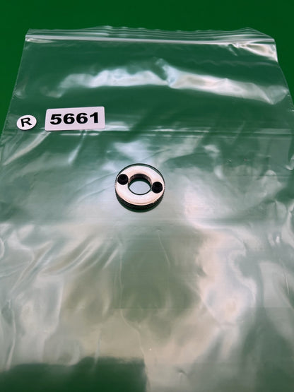 Taso Automag Tourney Lock - used paintball tourney lock / velocity adjuster lock ring - silver