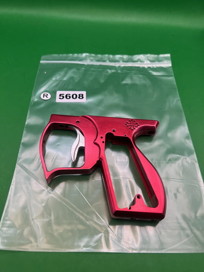 Smart Parts Ton Ton SFT Frame - used paintball trigger frame - red anno