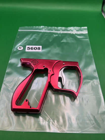 Smart Parts Ton Ton SFT Frame - used paintball trigger frame - red anno