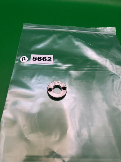 Taso Standard Automag Tourney Lock - used paintball tourney lock / velocity adjuster lock ring - silver