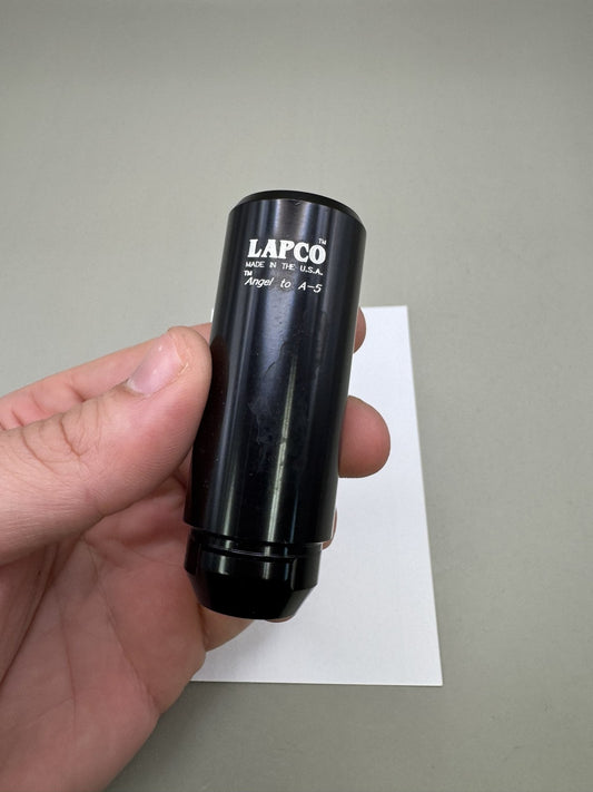 Lapco Barrel Adapter Angel to A5 Black