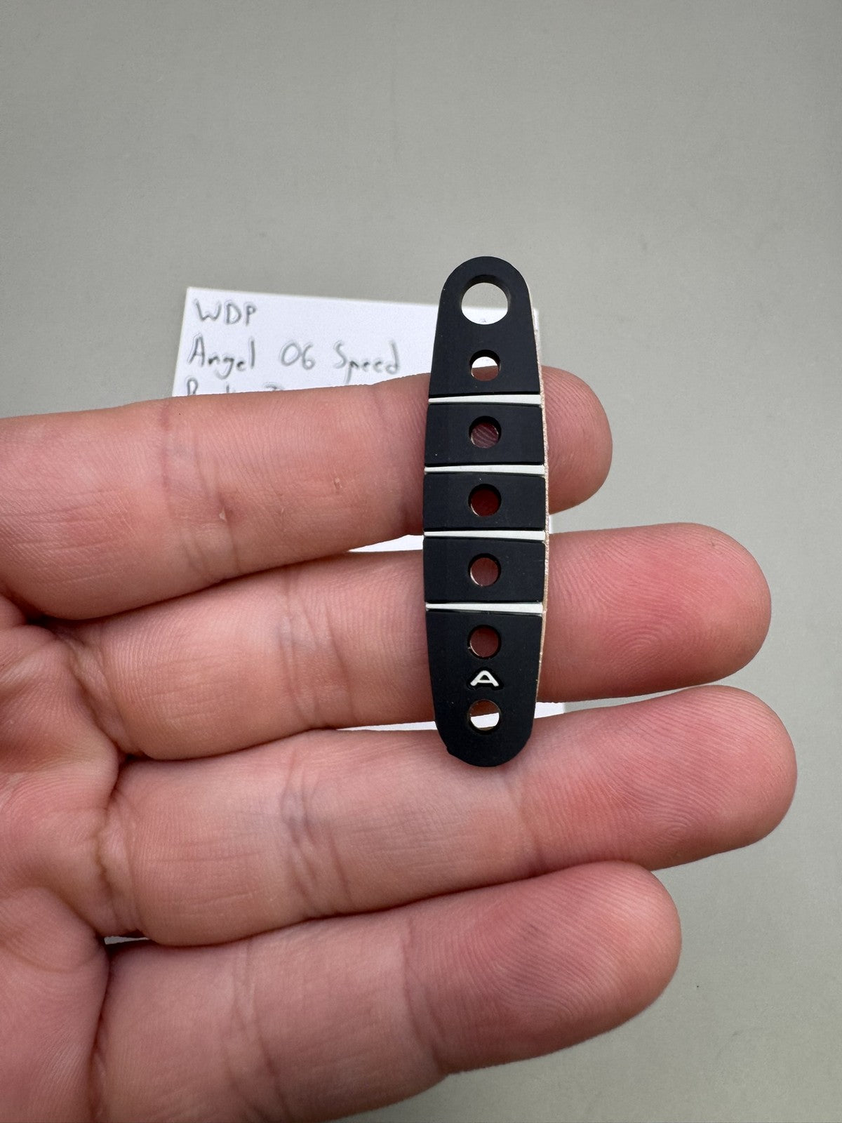 WDP Angel 06 Speed Back Jewel Black