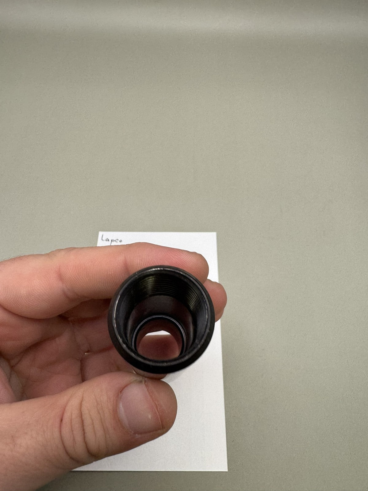 Lapco Barrel Adapter Angel to A5 Black