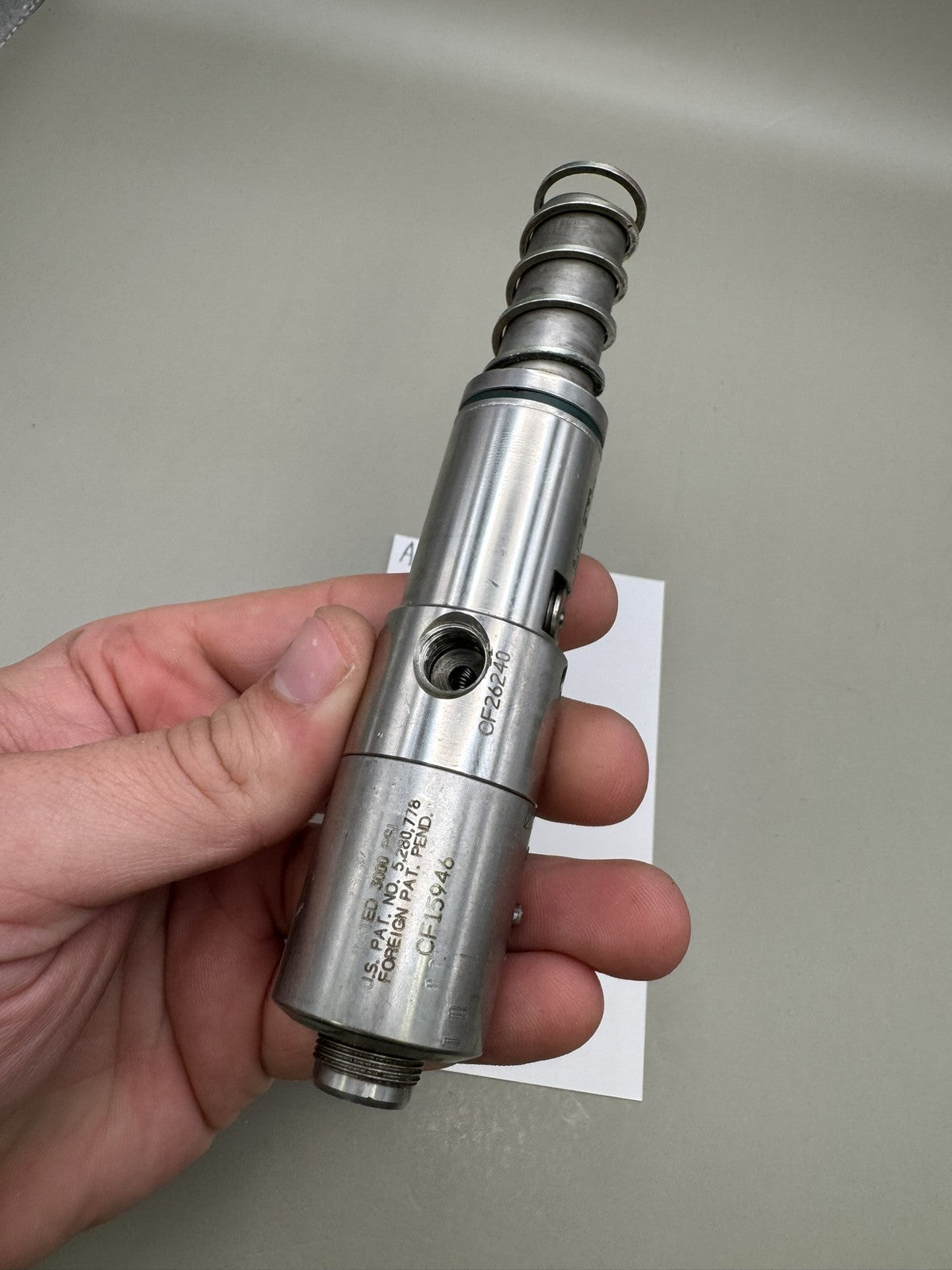 AGD Automag Classic Valve Level 7 Bolt Silver