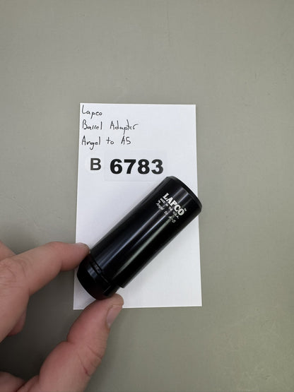 Lapco Barrel Adapter Angel to A5 Black