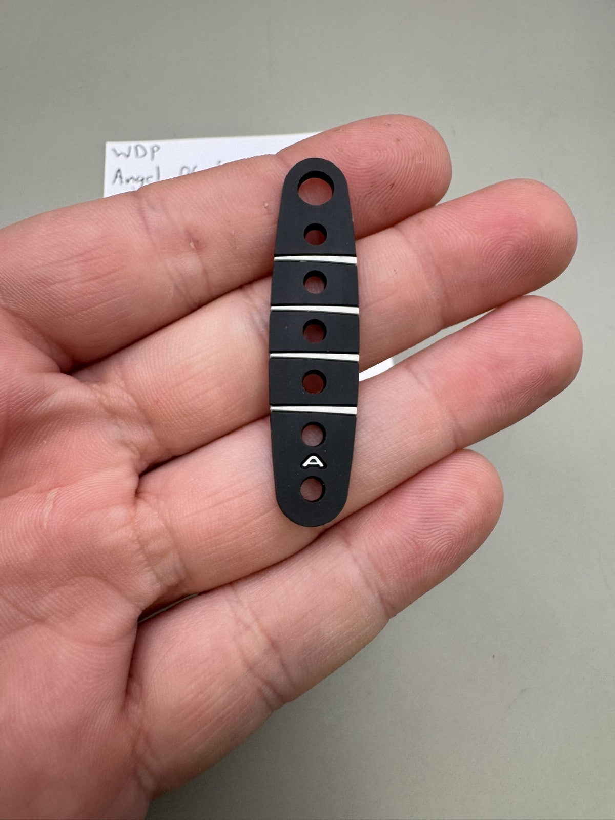 WDP Angel 06 Speed Back Jewel Black