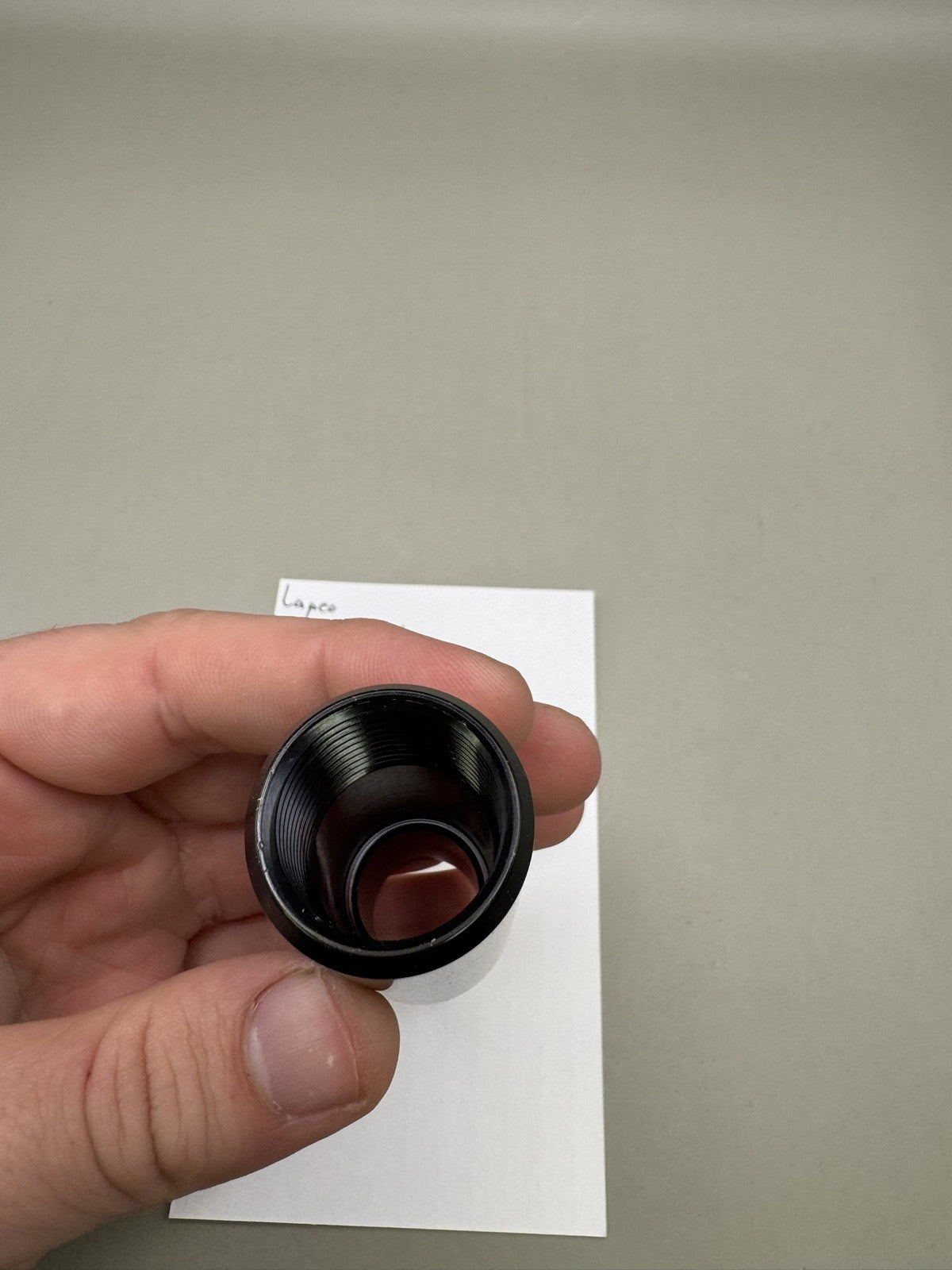Lapco Barrel Adapter Angel to A5 Black