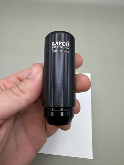 Lapco Barrel Adapter Angel to A5 Black