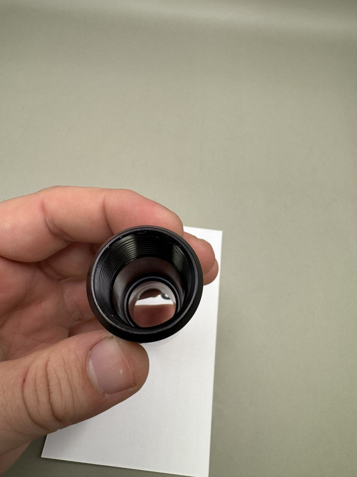 Lapco Barrel Adapter Angel to A5 Black