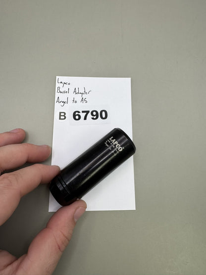 Lapco Barrel Adapter Angel to A5 Black
