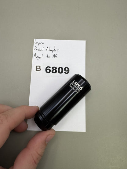 Lapco Barrel Adapter Angel to A-5 Black