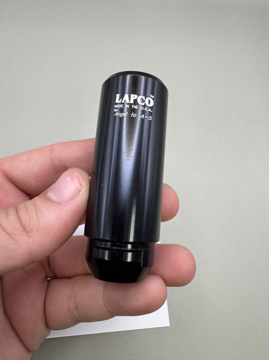 Lapco Barrel Adapter Angel to A5 Black