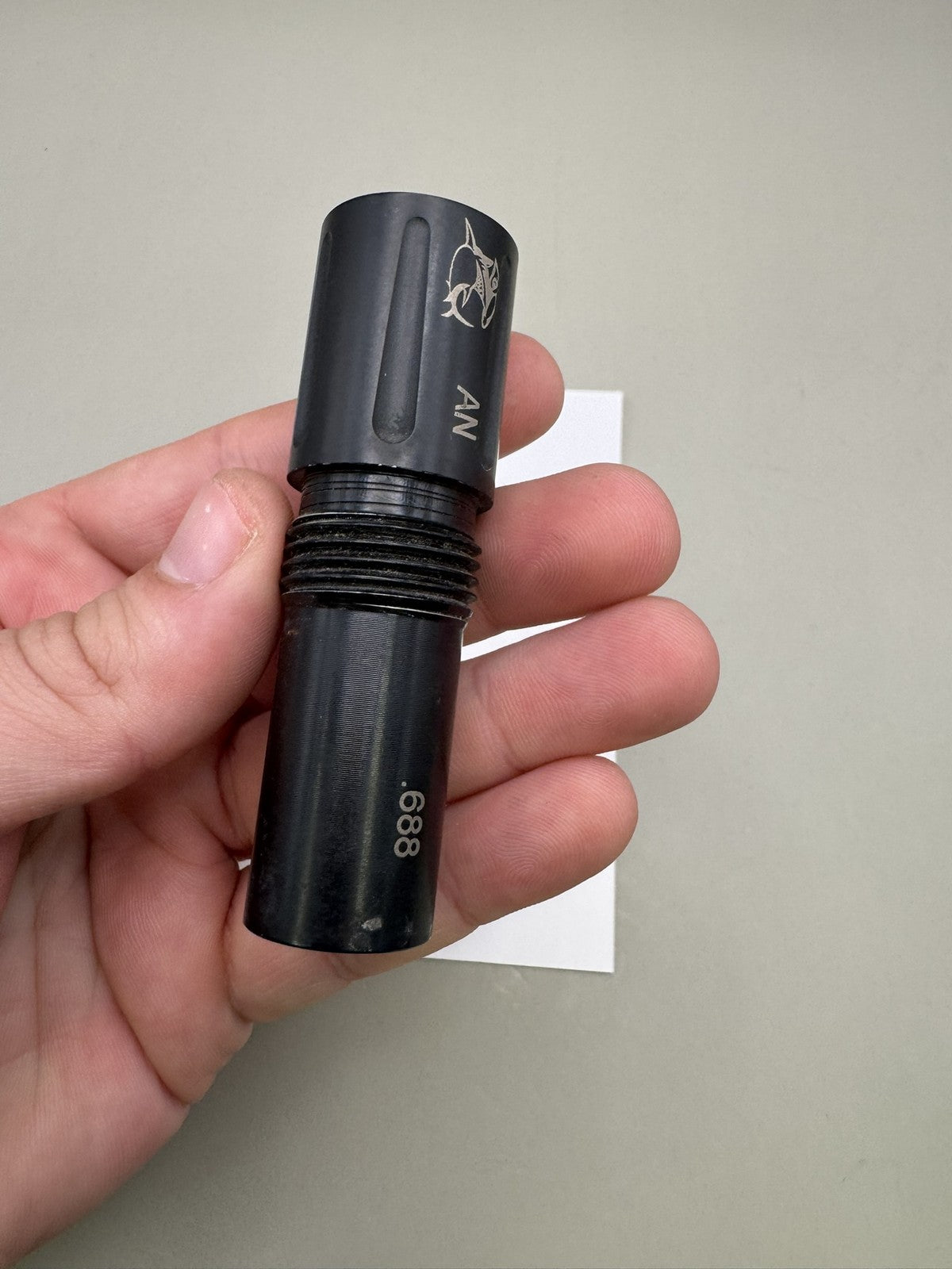 Angel Old Angel Thread Hammerhead PB Barrel Back Black 688 Bore