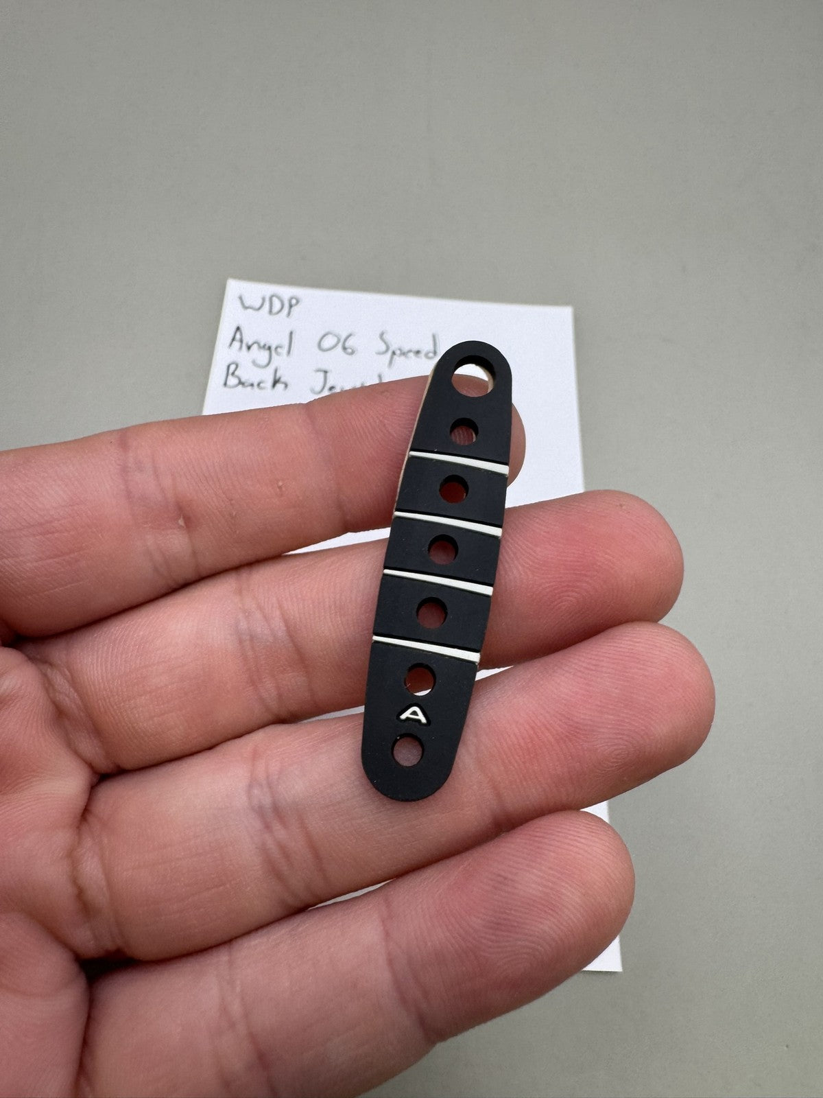 WDP Angel OG Speed Back Jewel Black