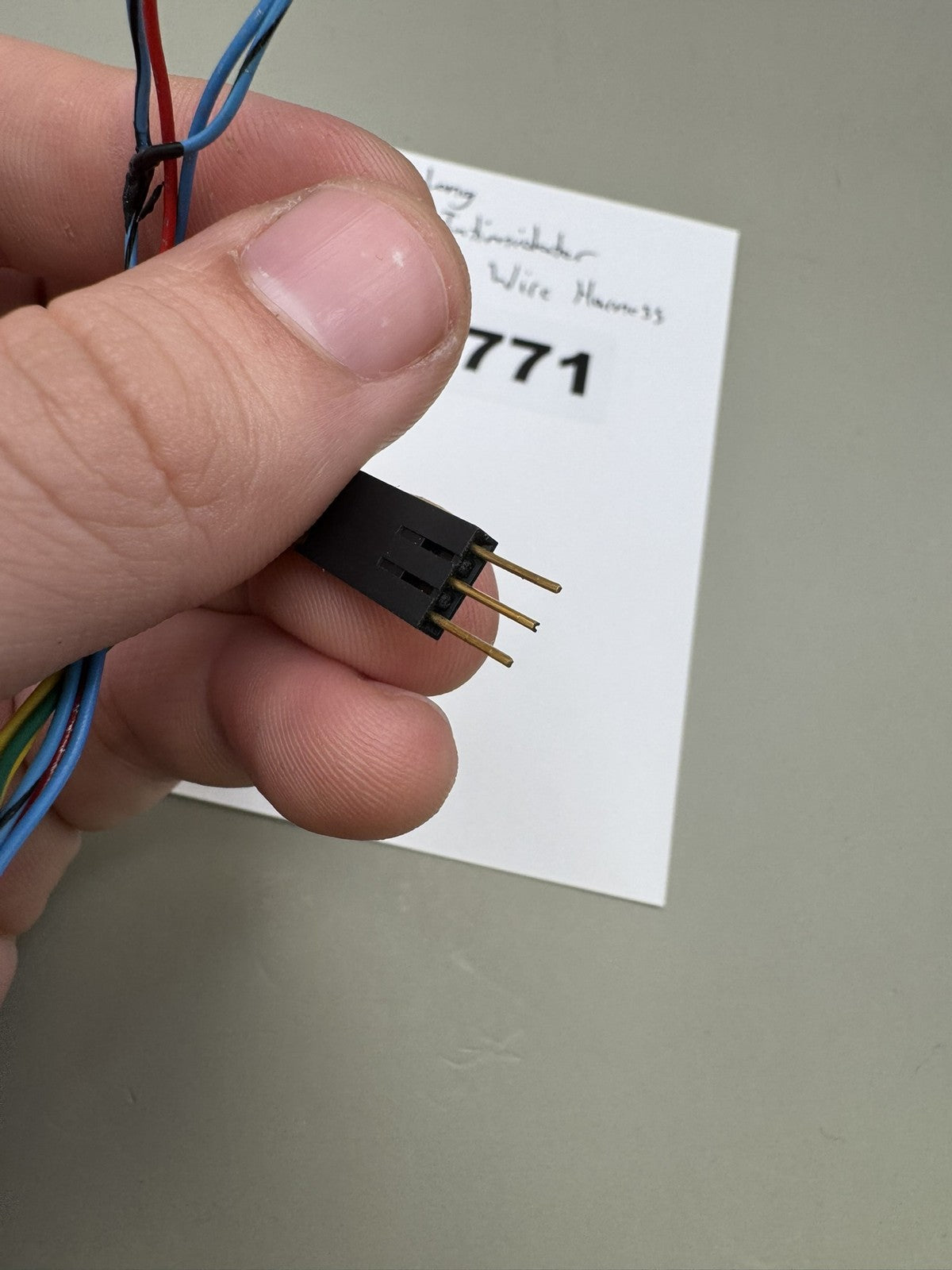 Bob Long 2K2 Intimidator Eyes/LCD Wire Harness