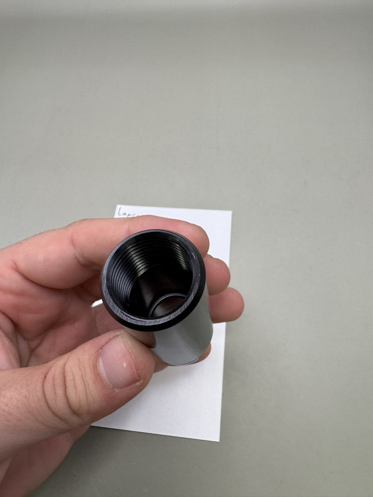 Lapco Barrel Adapter Angel to A5 Black