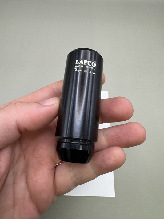 Lapco Barrel Adapter Angel to A5 Black