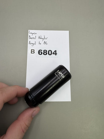 Lapco Barrel Adapter Angel to A5 Black