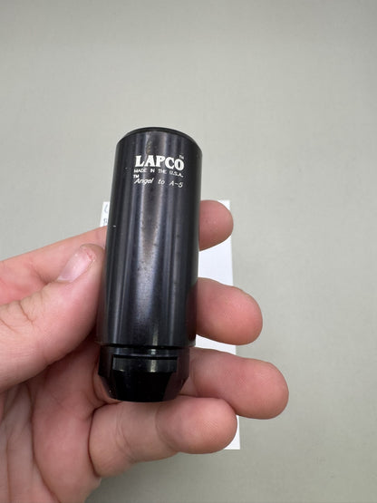 Lapco Barrel Adapter Angel to A5 Black