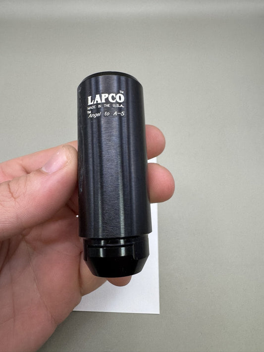 Lapco Barrel Adapter Angel to A5 Black