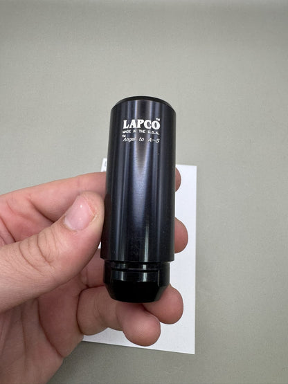 Lapco Barrel Adapter Angel to A5 Black