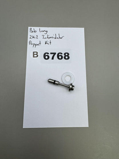 Bob Long 2k2 Intimidator Poppet Kit Silver