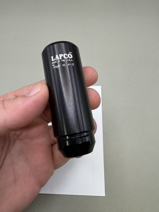 Lapco Barrel Adapter Angel to A5 Black