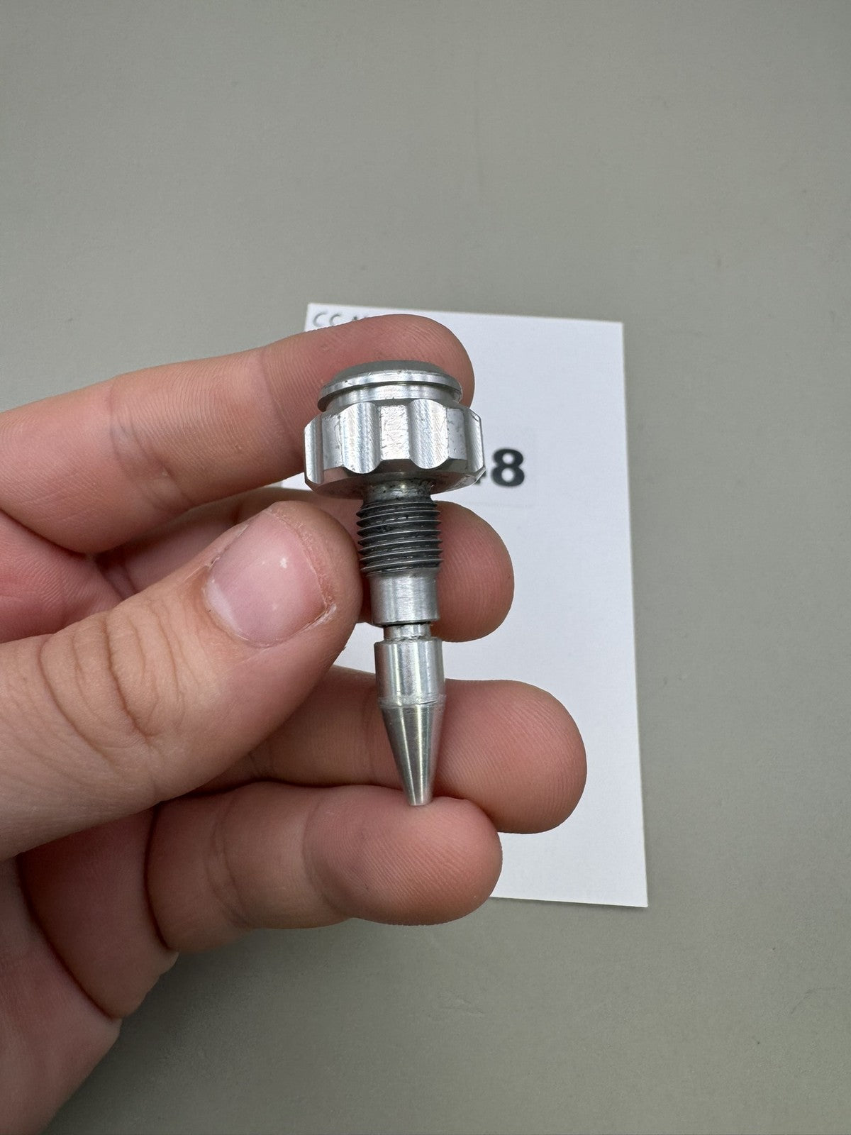 CCM ASA Knob Silver