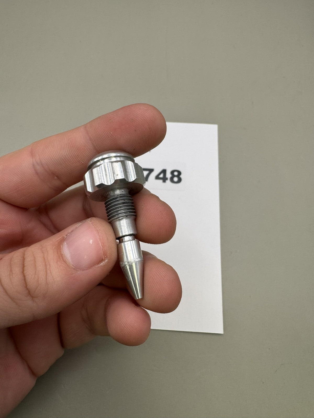 CCM ASA Knob Silver