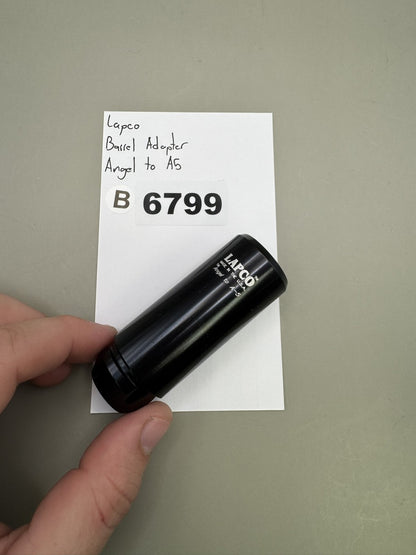 Lapco Barrel Adapter Angel to A5 Black
