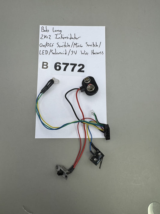 Bob Long 2k2 Intimidator Wiring Harness Kit LED Solenoid Switch