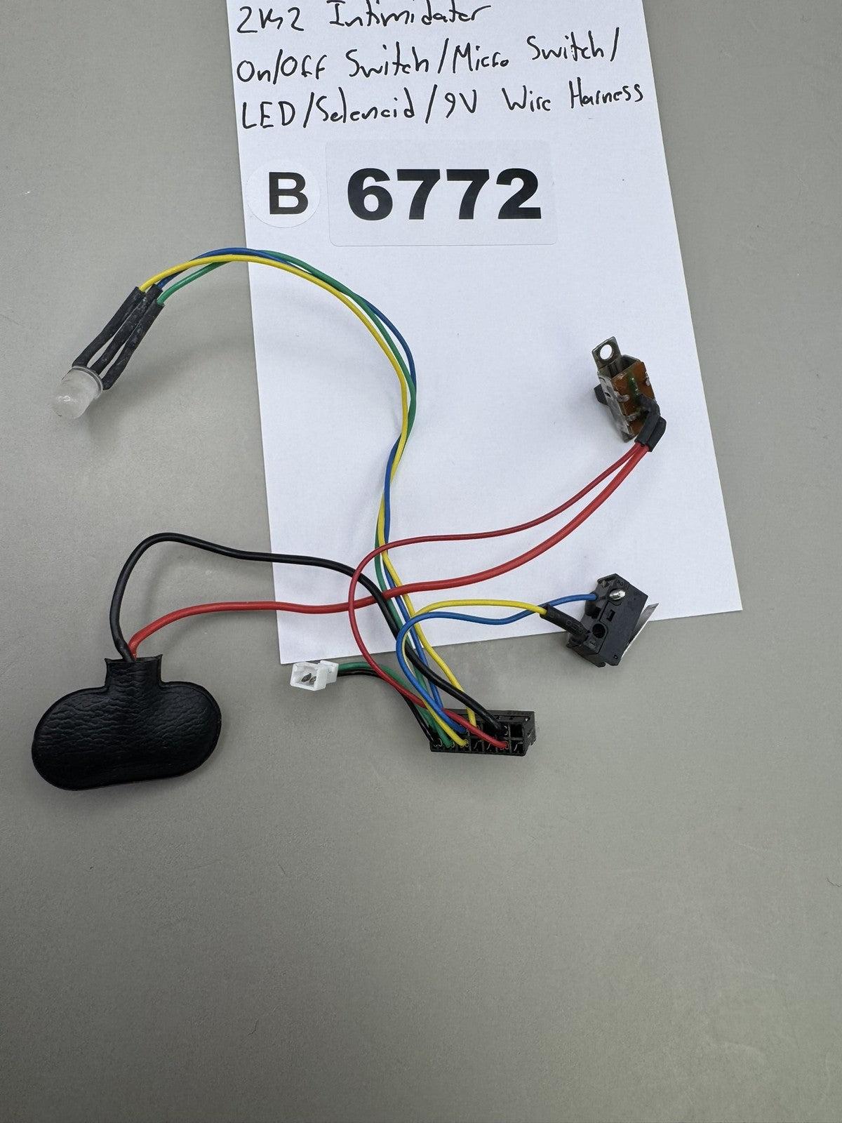 Bob Long 2k2 Intimidator Wiring Harness Kit LED Solenoid Switch