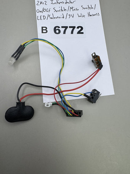Bob Long 2k2 Intimidator Wiring Harness Kit LED Solenoid Switch