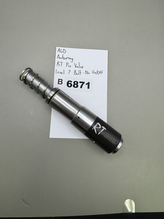 ACD Automag RT Pro Valve Level 7 Bolt On/Off Silver Black