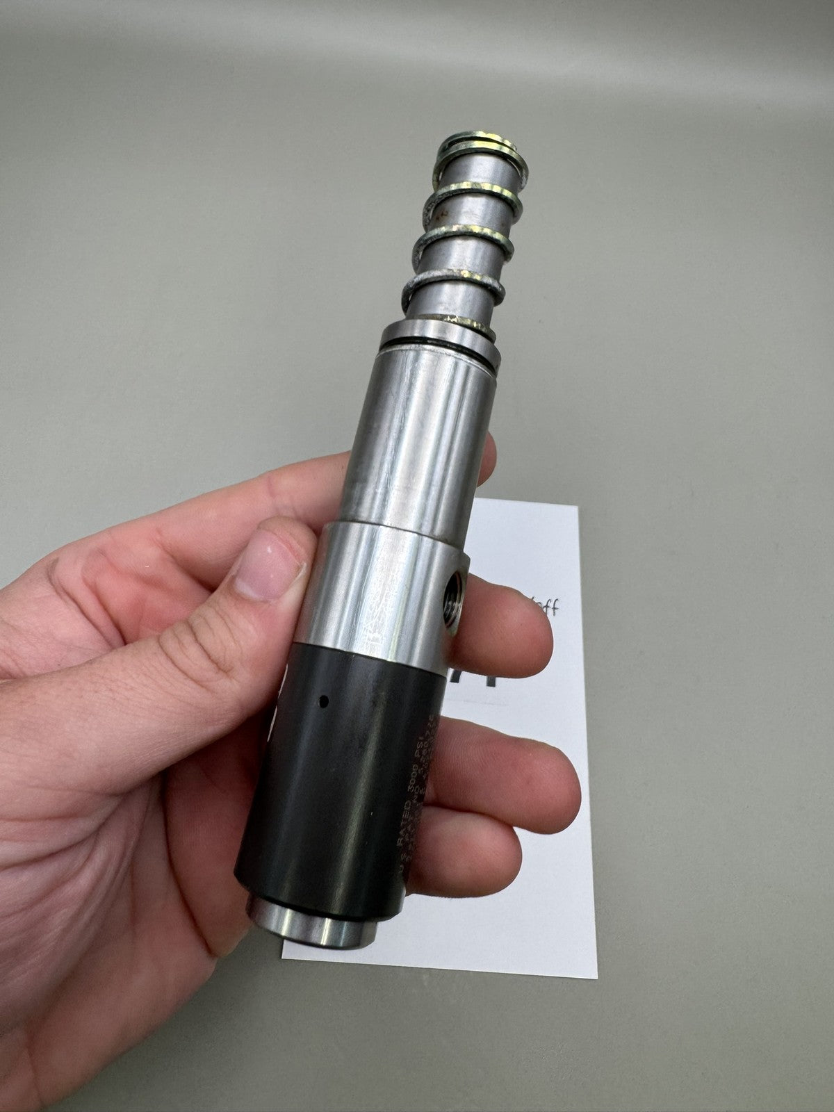 ACD Automag RT Pro Valve Level 7 Bolt On/Off Silver Black