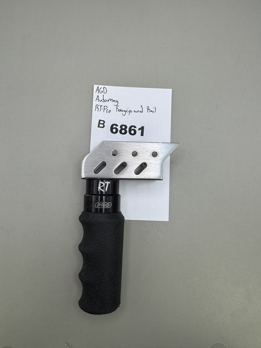 AGD Automag RT Pro Foregrip and Rail Silver Black